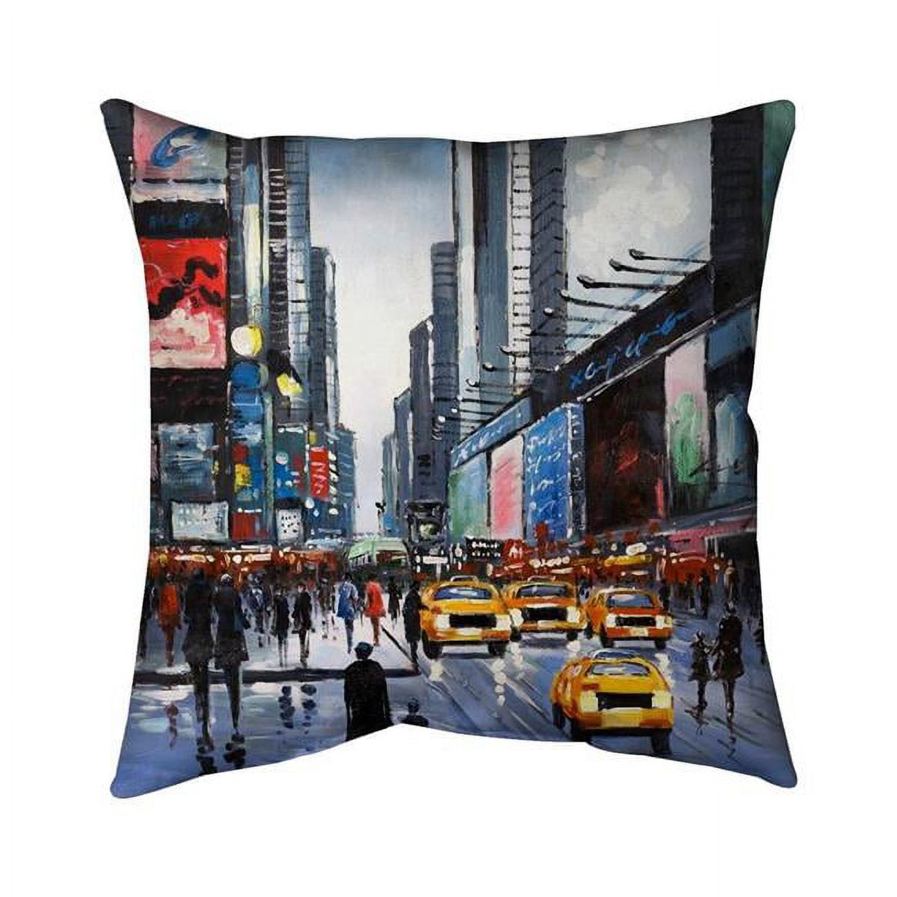 20 x 20 in. Peak Hour-Double Sided Print Indoor Pillow