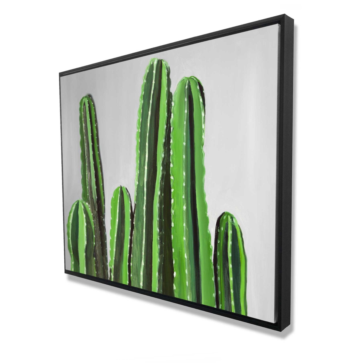 C1FC4860P2RPC1 48 x 60 in. Cactus Candles - Exotic Floral Botanical Canvas Home Decor