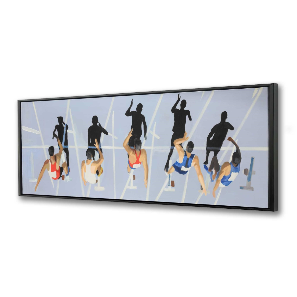 C1FC1648STQEVK 16 x 48 in. On Your Marks, Get Set Go - Man Cave Canvas Art Decor