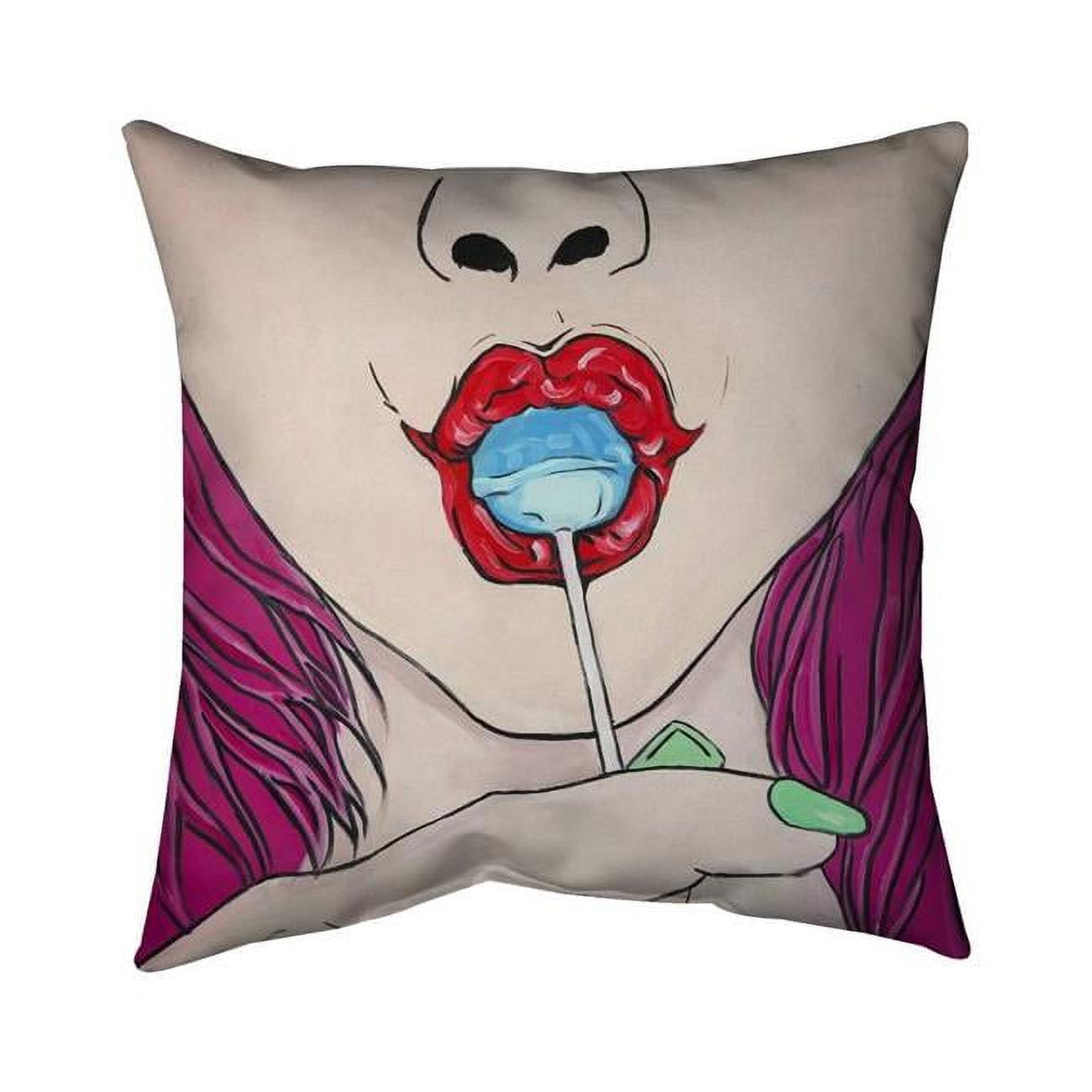 20 x 20 in. Lollipop-Double Sided Print Indoor Pillow