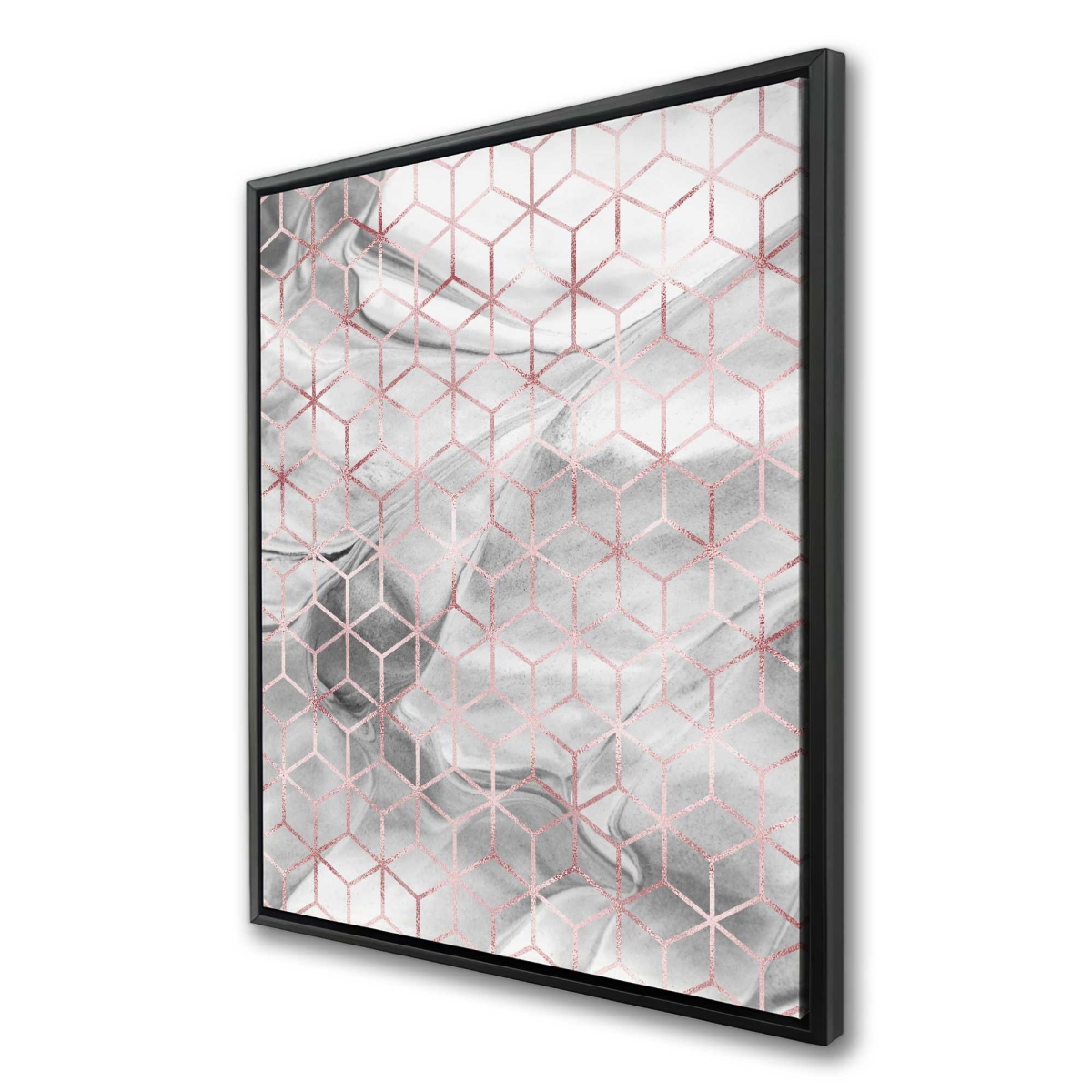 C1FC3648PXZWLN 36 x 48 in. Symmetry - Modern Patterns Framed Canvas for Home Decor