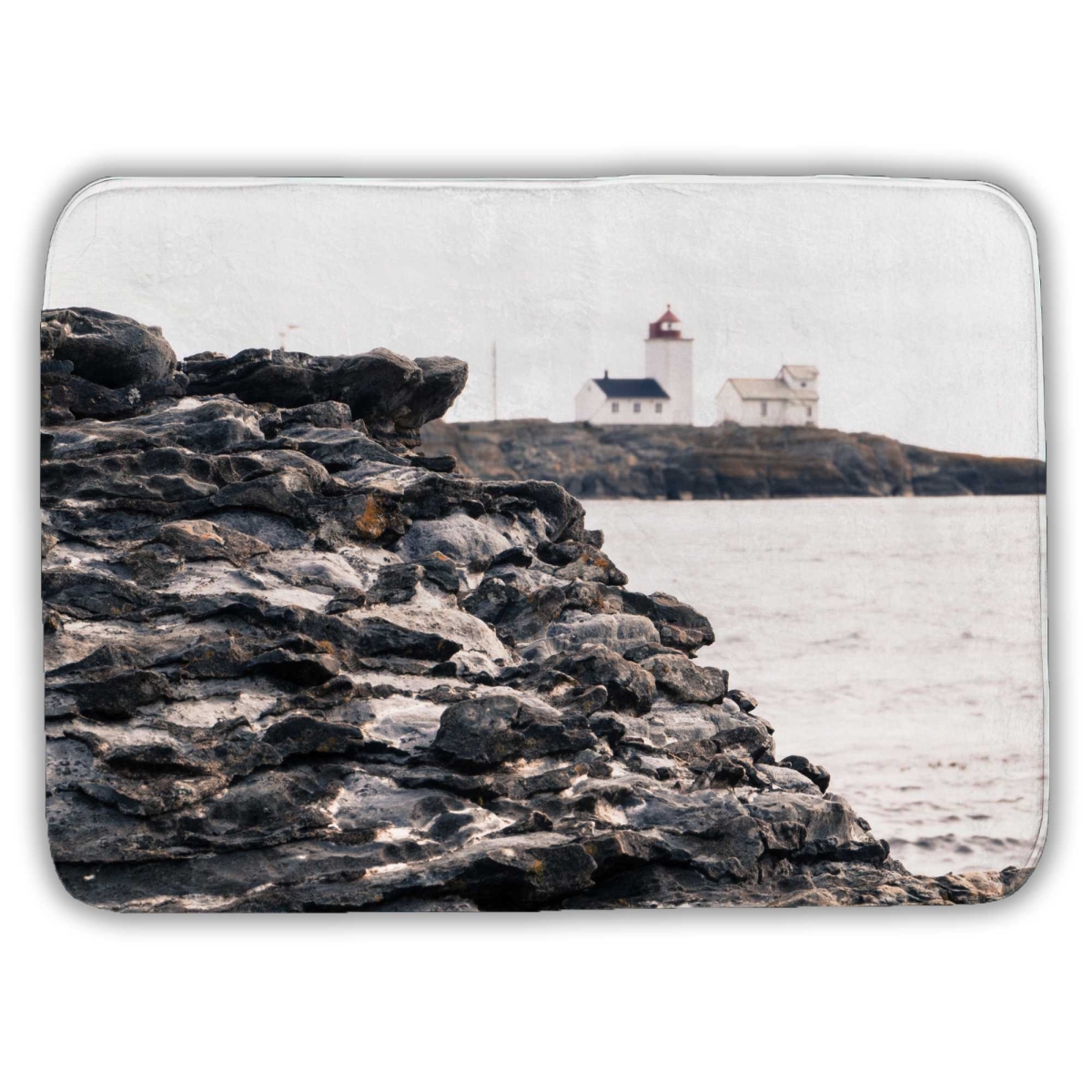 C1BM1724L28GKC 17 x 24 in. Explore Bathroom Beach Bath Mat - Stylish Home Decor