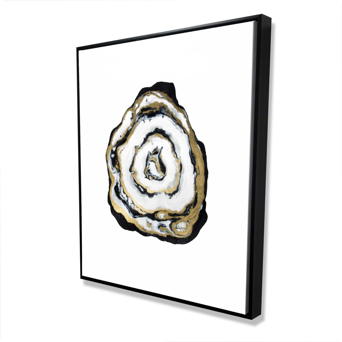 C1FC4860BAY7YP 48 x 60 in. Golden Agate - Minimalist Abstract Framed Canvas Art Decor