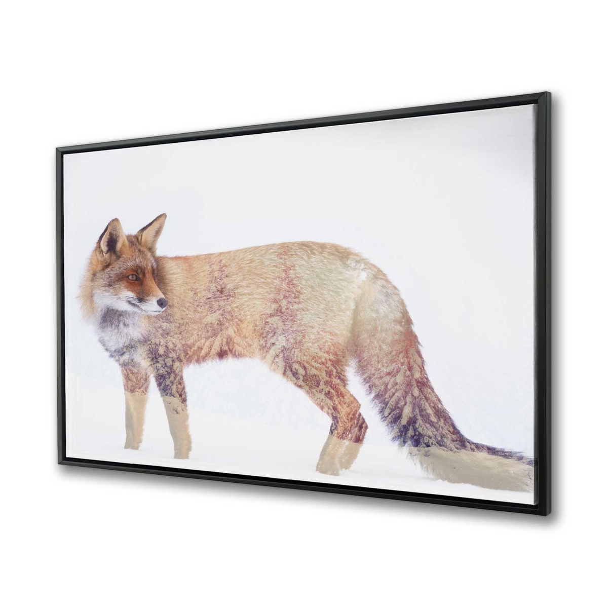 C1FC364827F0P5 36 x 48 in. Forest & Fox - Scenic Framed Canvas for Home Decor