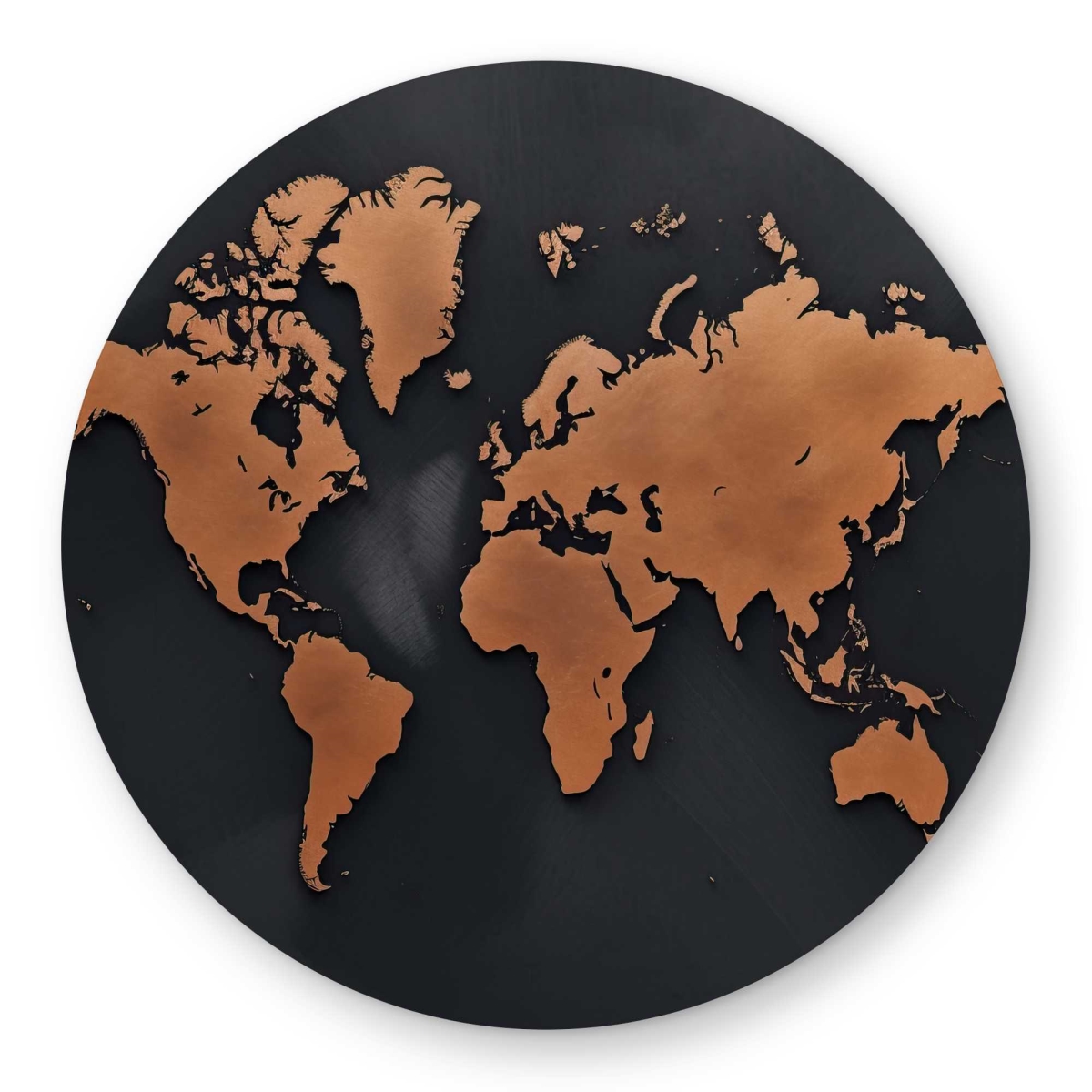 C1COAR55UDEZZV 5 x 5 ft. Rusted Map Outdoor Rectangle Area Rug - Blueprints Satellite View