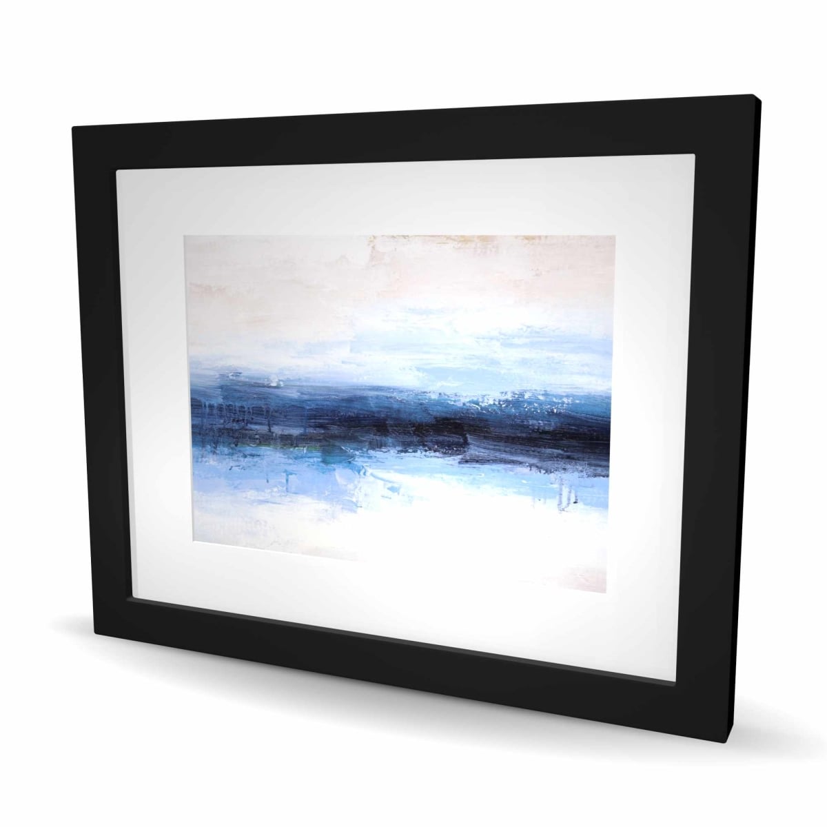 C1FM1620P9UGGY 16 x 20 in. Shade of the Sea - Coastal Bedroom Framed Print Wall Art - Home Decor