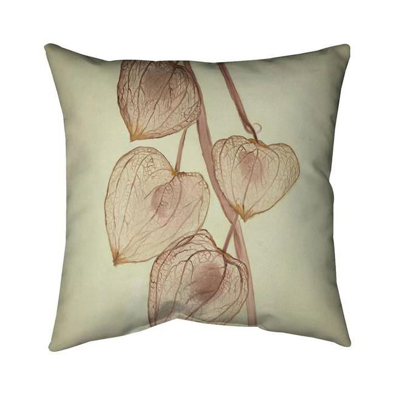 18 x 18 in. Growing Ground Cherries-Double Sided Print Indoor Pillow