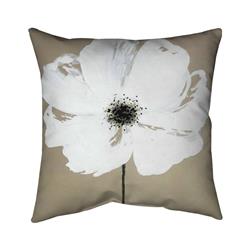 18 x 18 in. Abstract Color Splash Flower-Double Sided Print Indoor Pillow