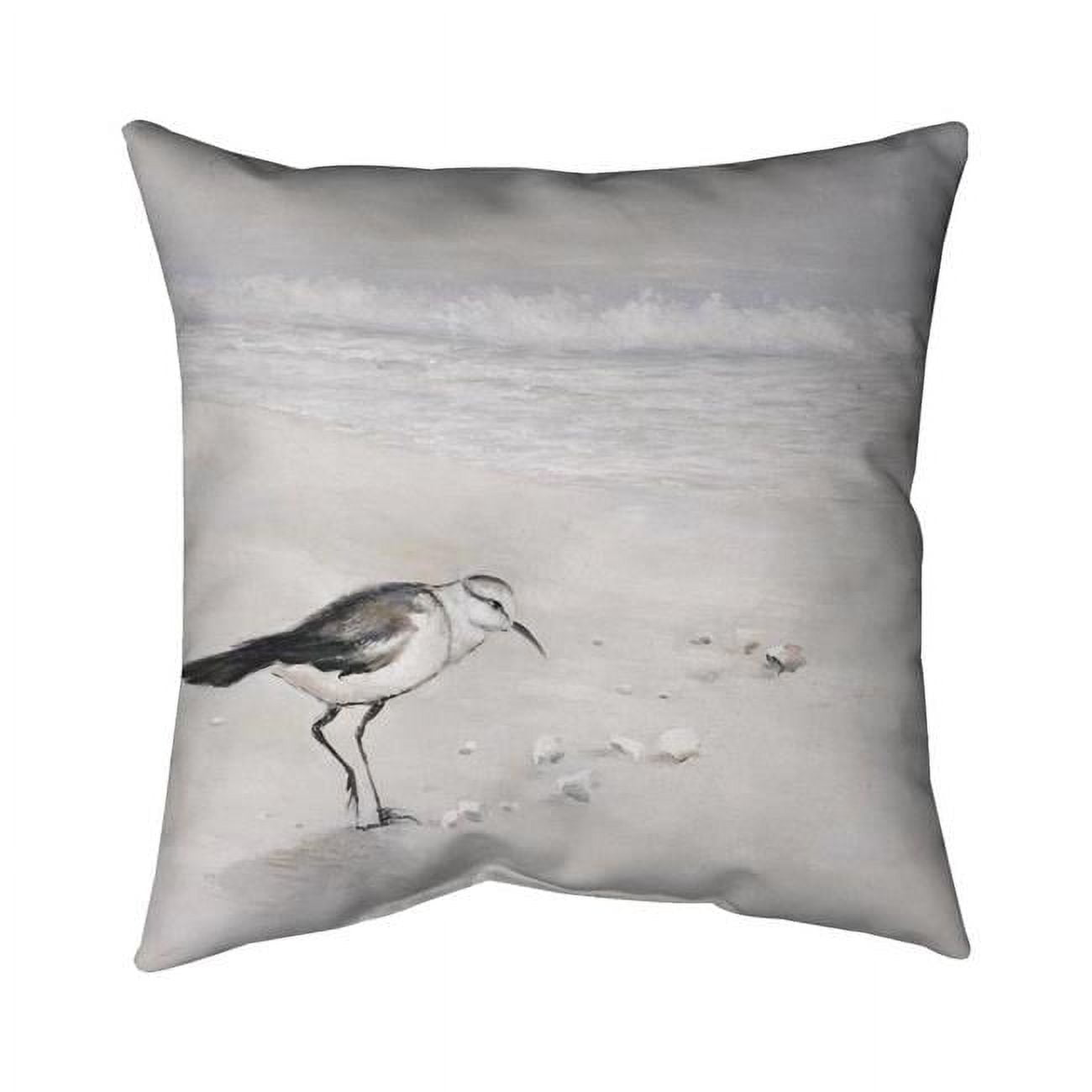 20 x 20 in. Semipalmated Sandpiper-Double Sided Print Indoor Pillow