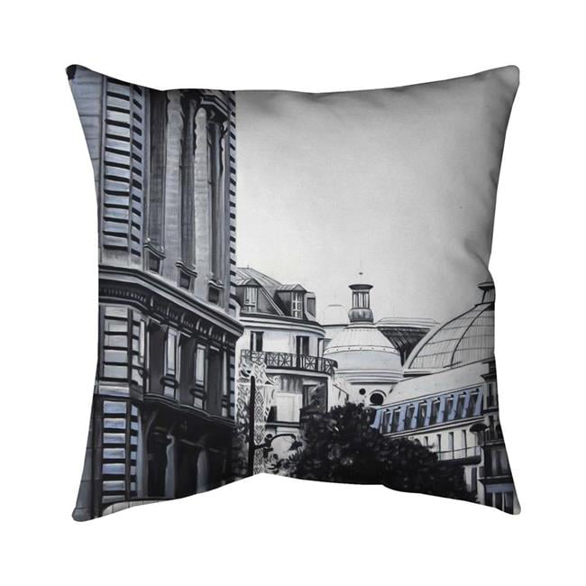 20 x 20 in. Historic Downtown-Double Sided Print Indoor Pillow