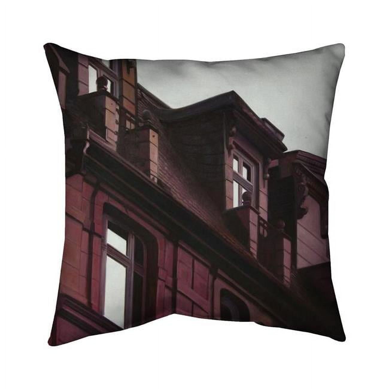 5541-2020-AR9 20 x 20 in. Architectural Building-Double Sided Print Indoor Pillow