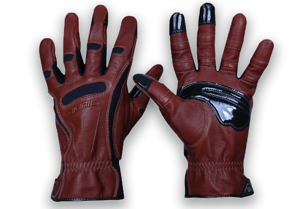 Picture of Bionic Glove GDTN-M-P-BR-SM Mens Tough Pro Natural Fit Gardening - Brown, Small