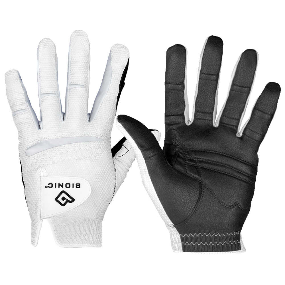 Picture of Bionic Gloves GFR2-M-L-BK-MD Mens RelaxGrip 2.0 Left Golf Gloves&#44; Black - Medium