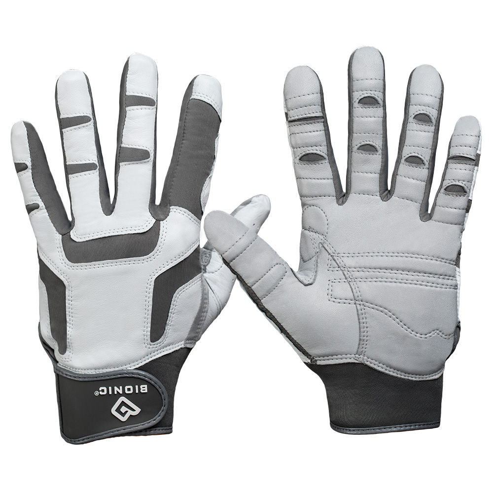 Picture of Bionic Gloves GFF2-M-L-SV-LG Men ReliefGrip 2.0 Left Hand Golf Glove&#44; Silver - Large