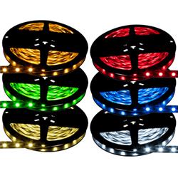 BirdDog STRP5050-65R 16.4 ft. Outdoor IP65 Brilliant 12V SMD-5050 LED Strip Light44; Red