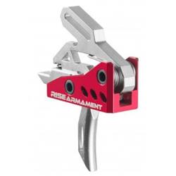 RISE Armament RA-535 APT Single-Stage 3.5lb Silver Advanced-Performance Trigger w/Anti-Rotation Pins RA-535-SLVR