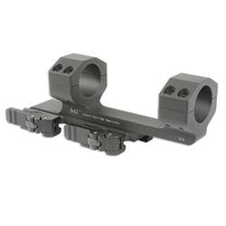 MI MIQD1SM 1 in. Black Quick Detach Base & Ring