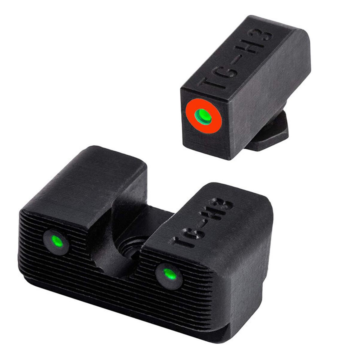 TruGlo Tritium Pro Fiber Optic Sight (Glock High, Orange)