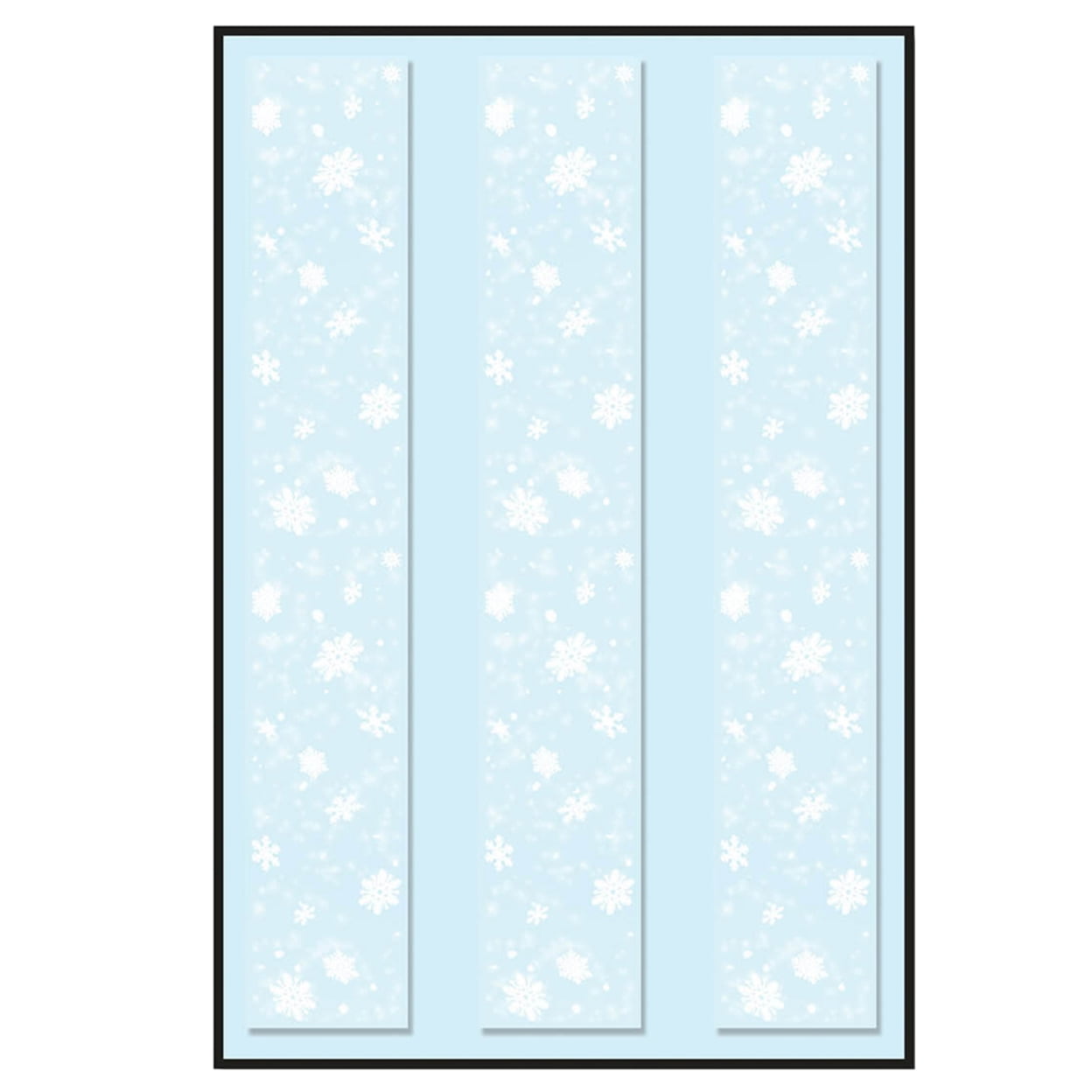 DDI 2181694 Snowflake Party Panels Case of 12