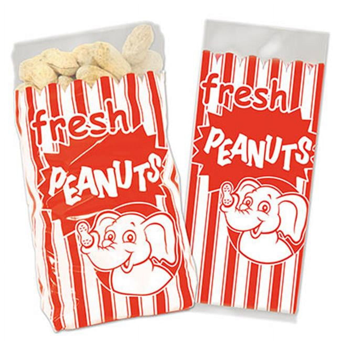 Picture of Beistle 59977 4 x 9.5 x 2 in. Peanut Bags