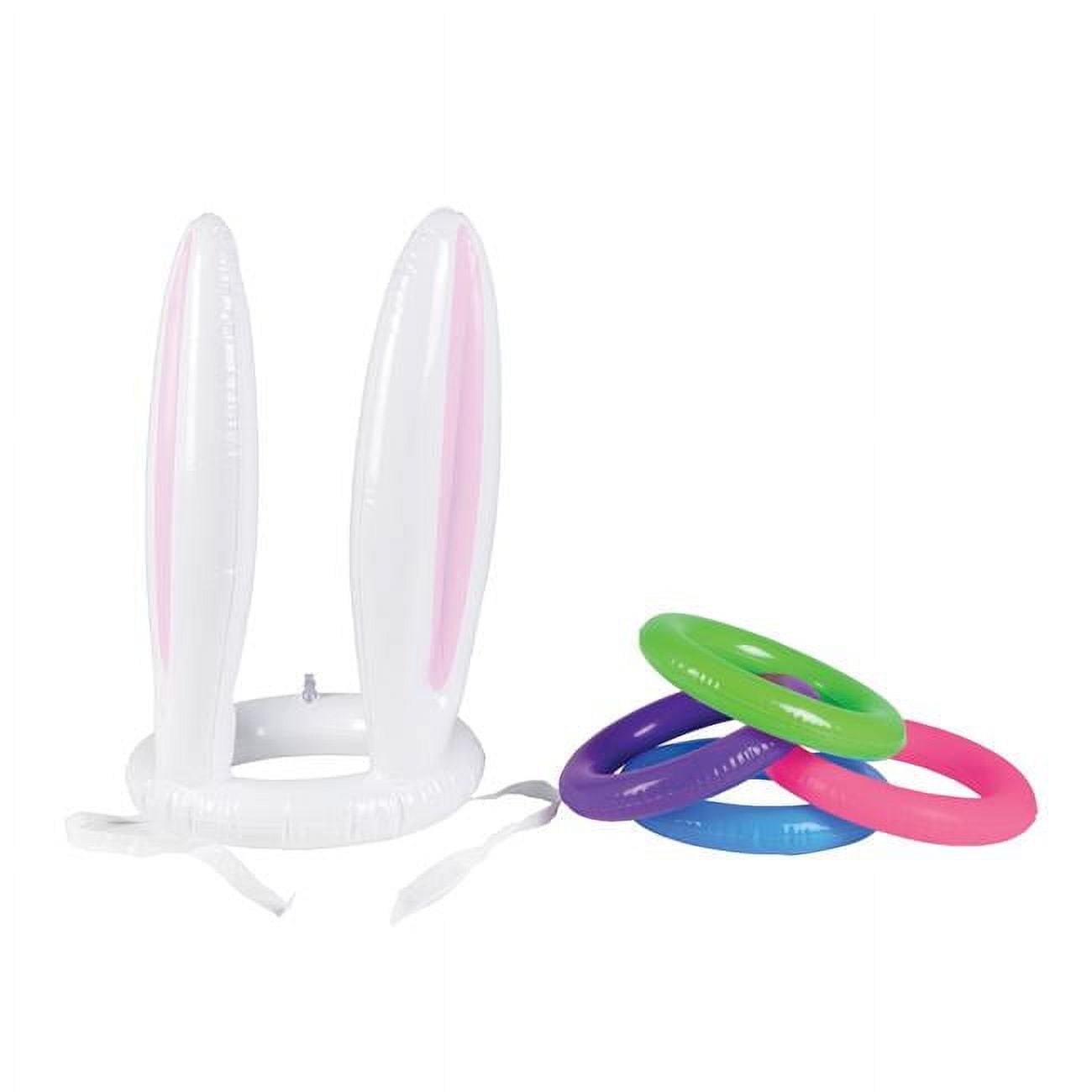 Picture of Beistle 40772 17 & 7.25 in. Inflatable Bunny Ears Ring Toss - Pack of 12