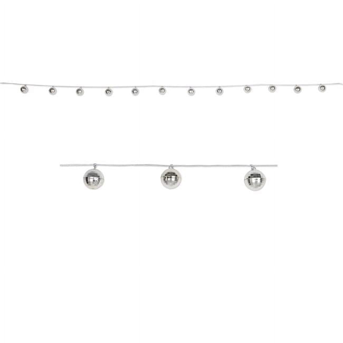 Picture of Beistle 53344 1.5 in. x 6 ft. 6in. Disco Ball Garland - Pack of 12