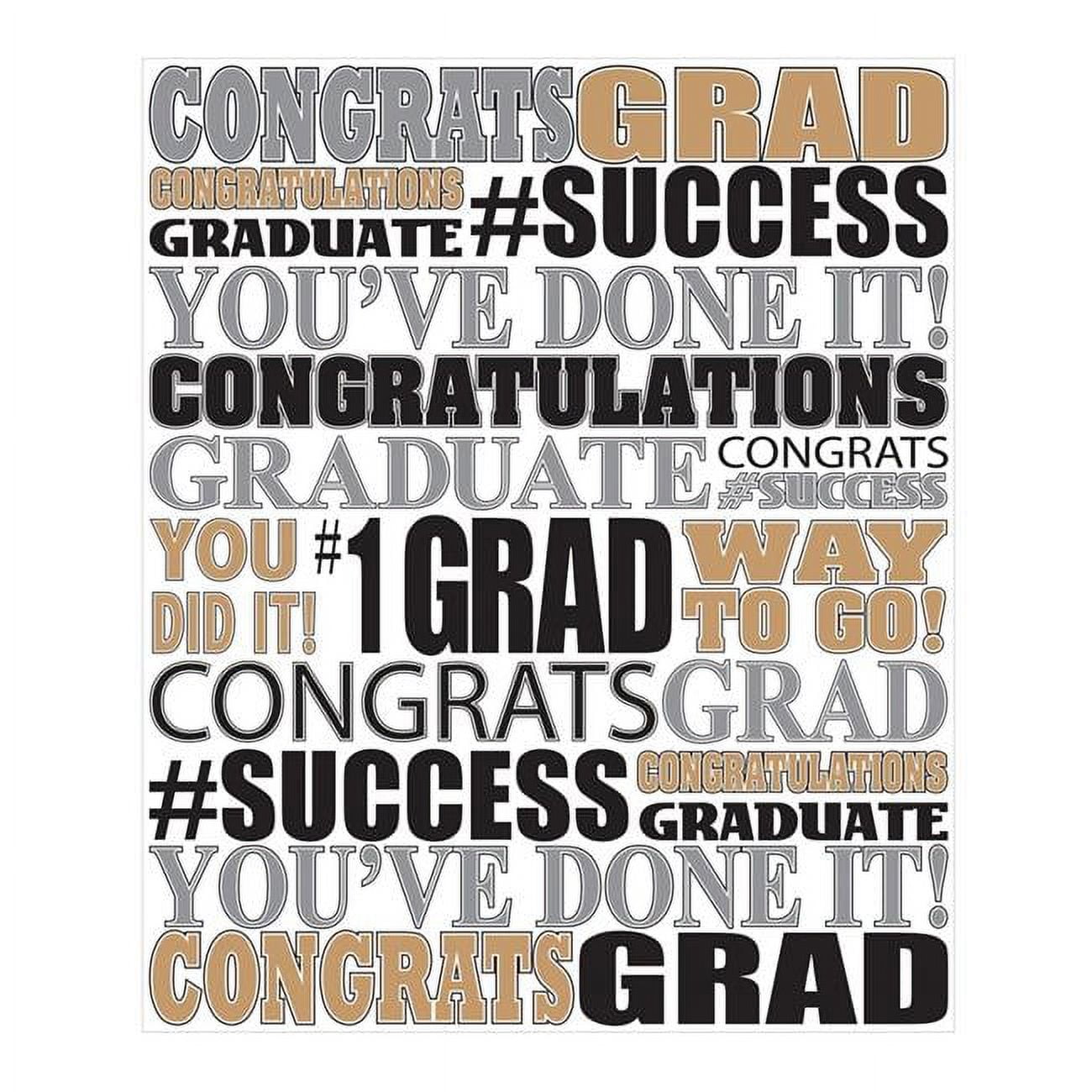 Picture of Beistle 53358 5 x 6 ft. Graduation Insta-Mural Photo Op - Pack of 6