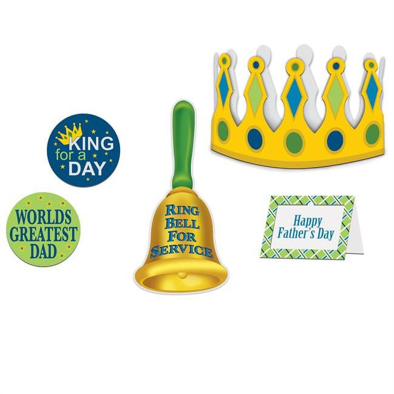 Picture of Beistle 54936 Fathers Day King for A Day Kit - Pack of 6