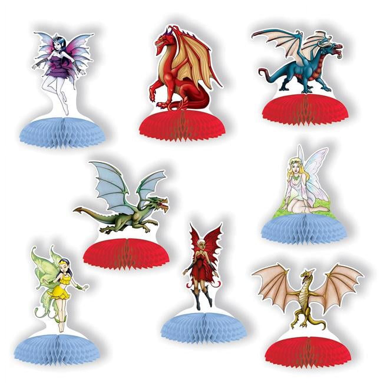 Picture of Beistle 54997 4 to 5 in. Fantasy Mini Centerpieces - Pack of 12