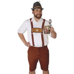 Picture of Beistle 60660 Bavarian Suspenders - Pack of 12 - One Size Fits All