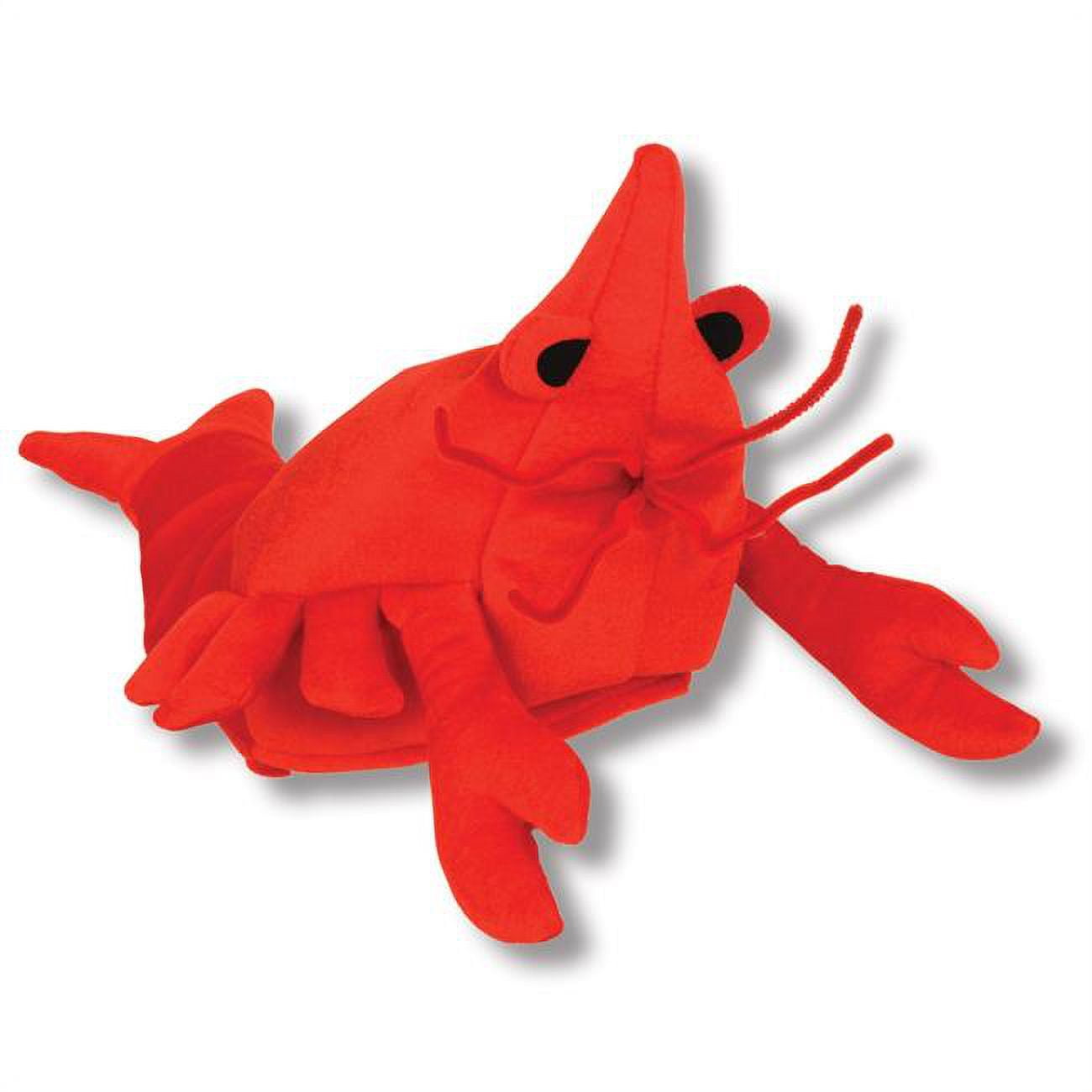 Picture of Beistle 60857 Plush Crawfish Hat - Pack of 6 - One Size Fits All
