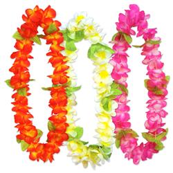 Picture of Beistle 60882 36 in. Sunset Floral Leis&#44; Assorted Color - Pack of 6