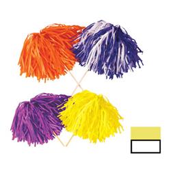 66072-WY 320 Strand Tissue Shaker - White & Yellow - Pack of 144