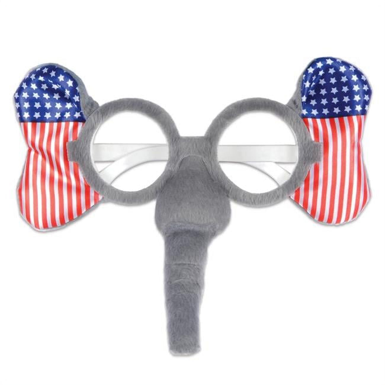 Picture of Beistle 53598 Patriotic Elephant Glasses