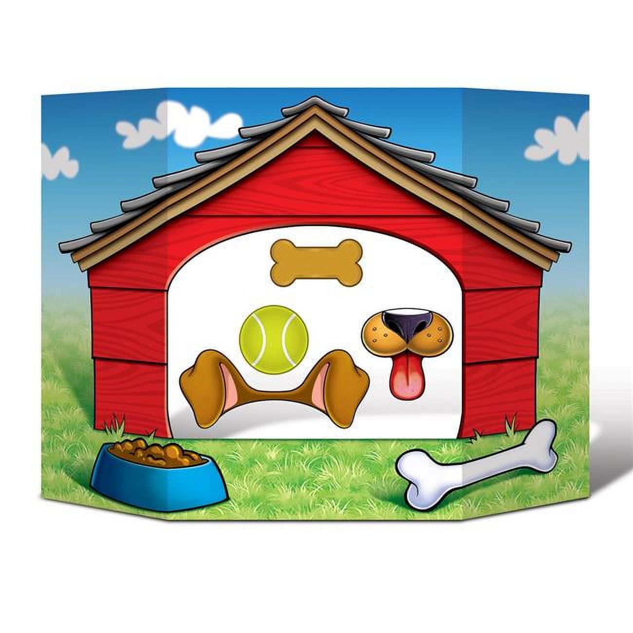 Picture of Beistle 53669 Dog House Photo Prop