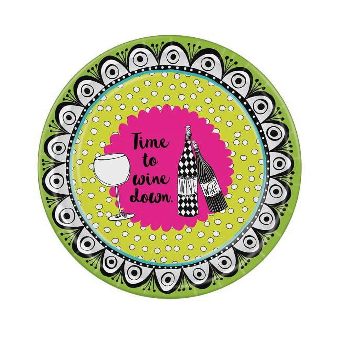 Picture of Beistle 53765 Dolly Mamas Wine Celebration Plates