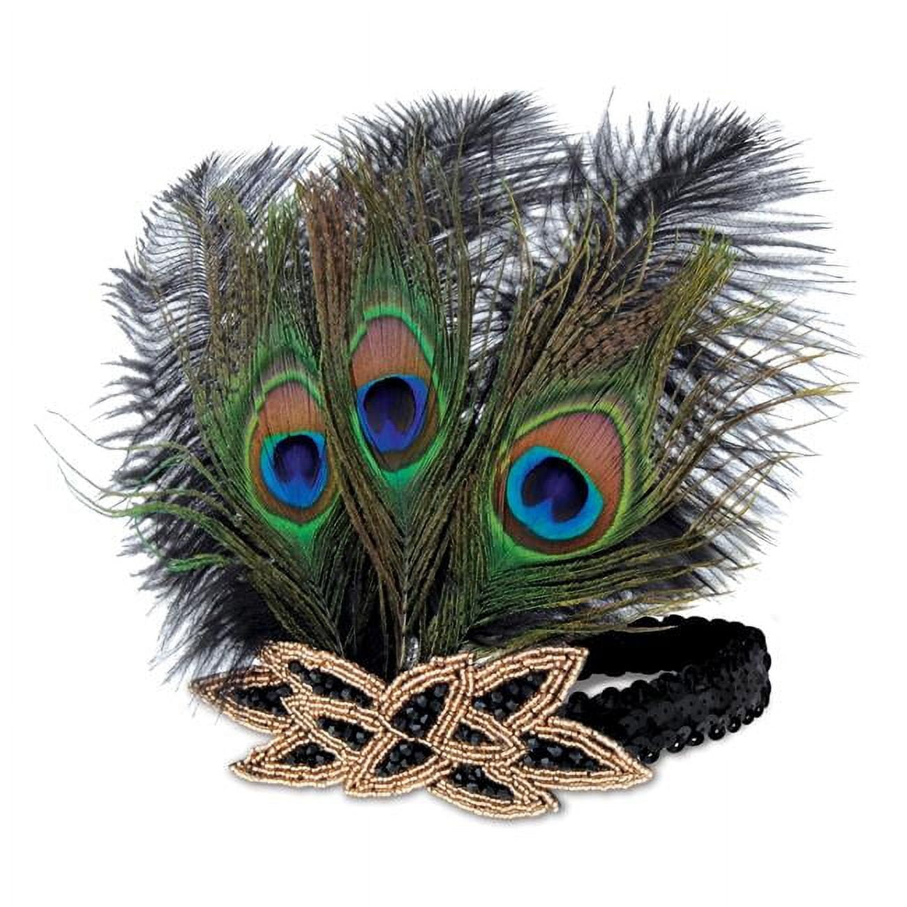 Picture of Beistle 66030 Great 20s Flapper Peacock Headband