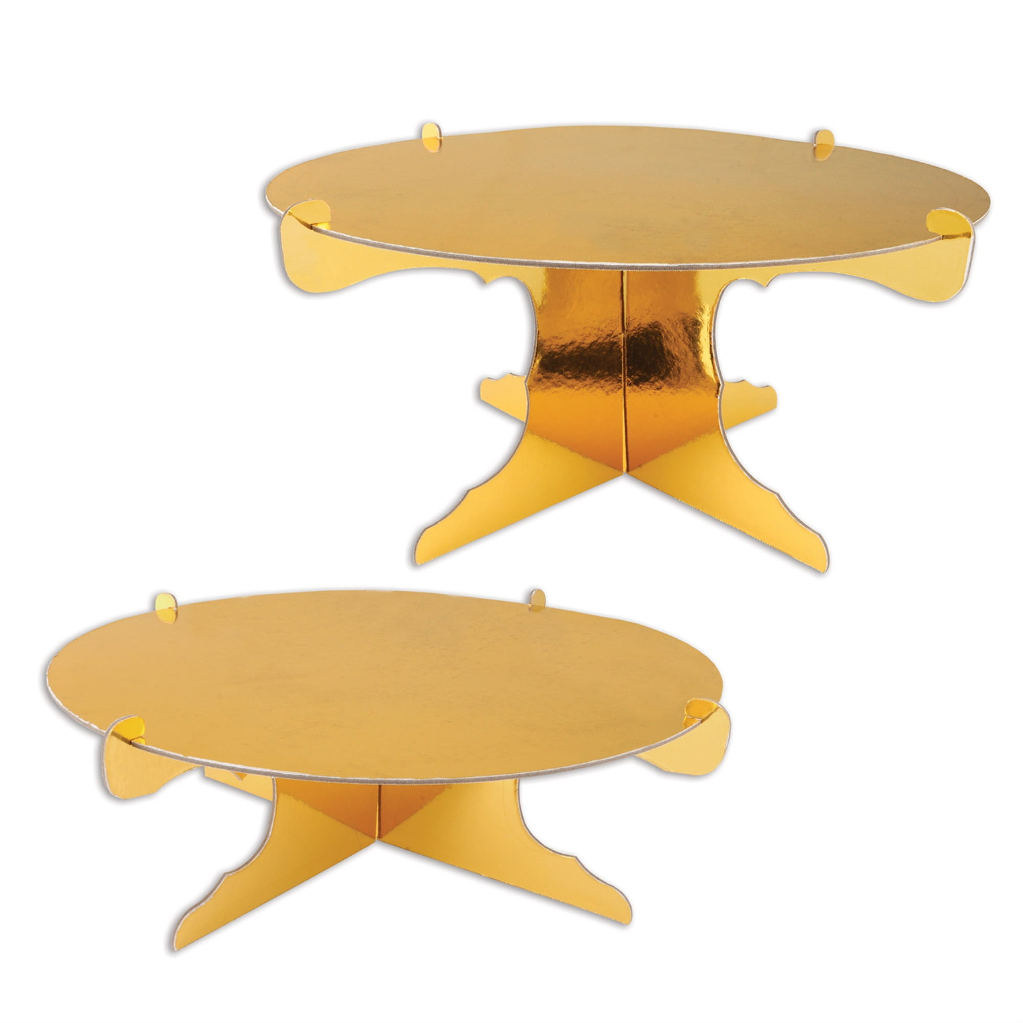 Picture of Beistle 53785-GD Metallic Cake Stands