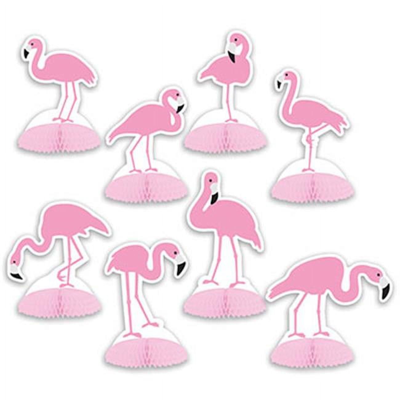 Picture of Beistle 53778 Flamingo Mini Centerpieces - Pack of 12