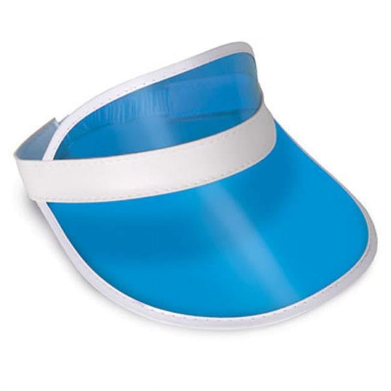 Picture of Beistle 60313-B Clear Plastic Dealers Visor, Blue - Pack of 12