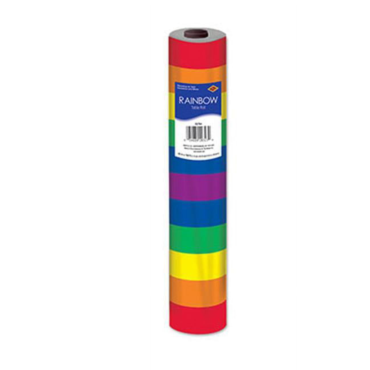 Picture of Beistle 53794 40 in. x 100 ft. Rainbow Table Roll
