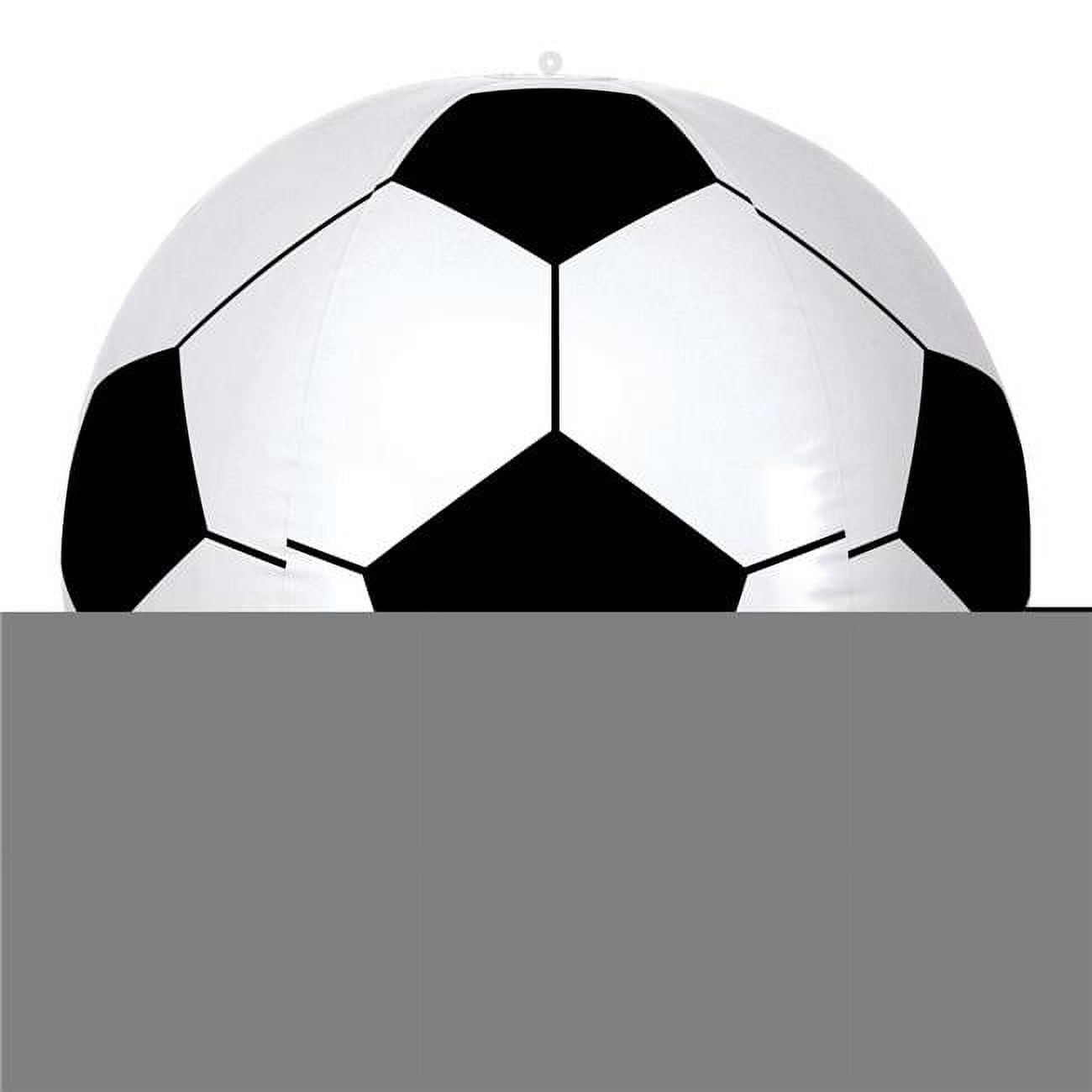 Picture of Beistle 53918 Inflatable Soccer Ball&#44; Black & White