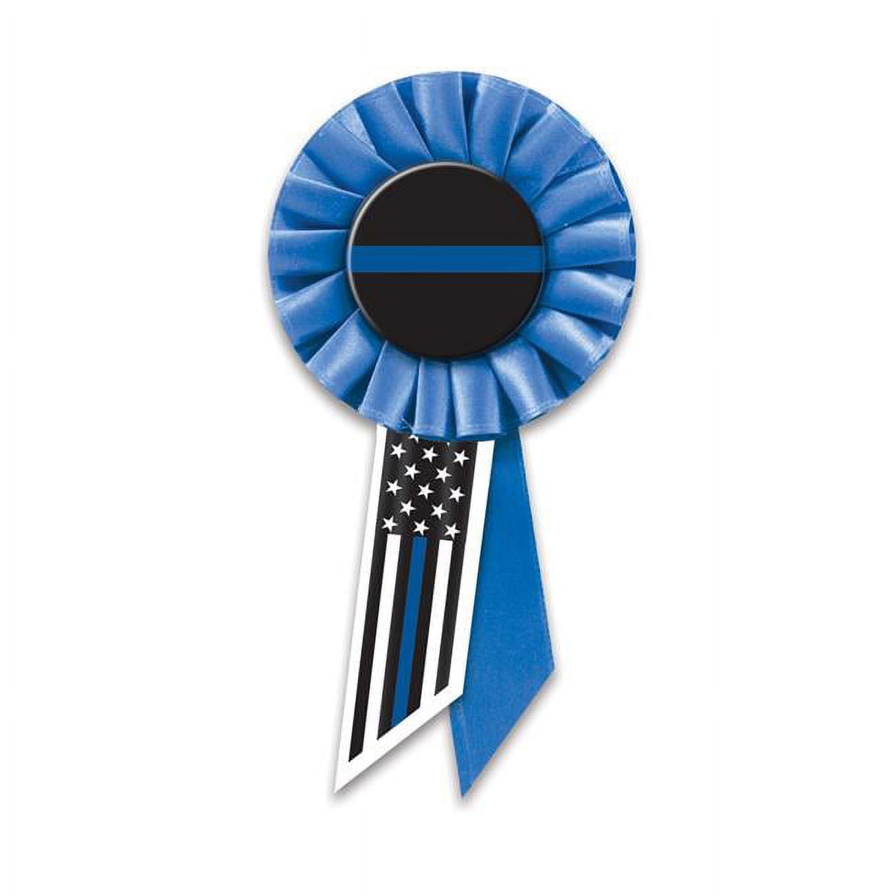 Picture of Beistle RS524 3.25 x 6.5 in. Law Enforcement Rosette