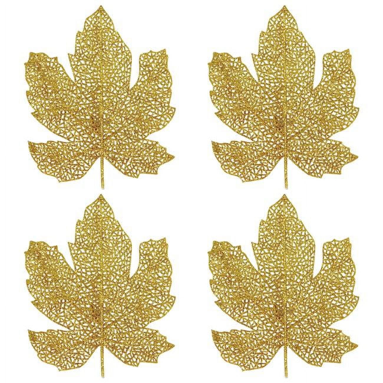 Picture of Beistle 90825 Glittered Fall Leave