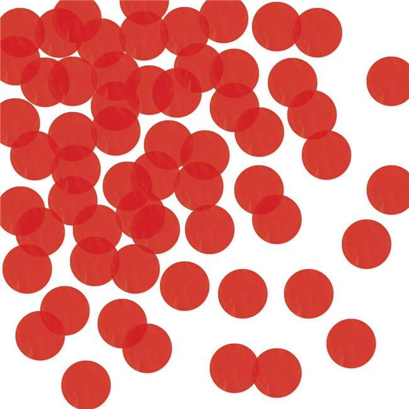 Picture of Beistle 53895KR Tissue Party Confetti, Red