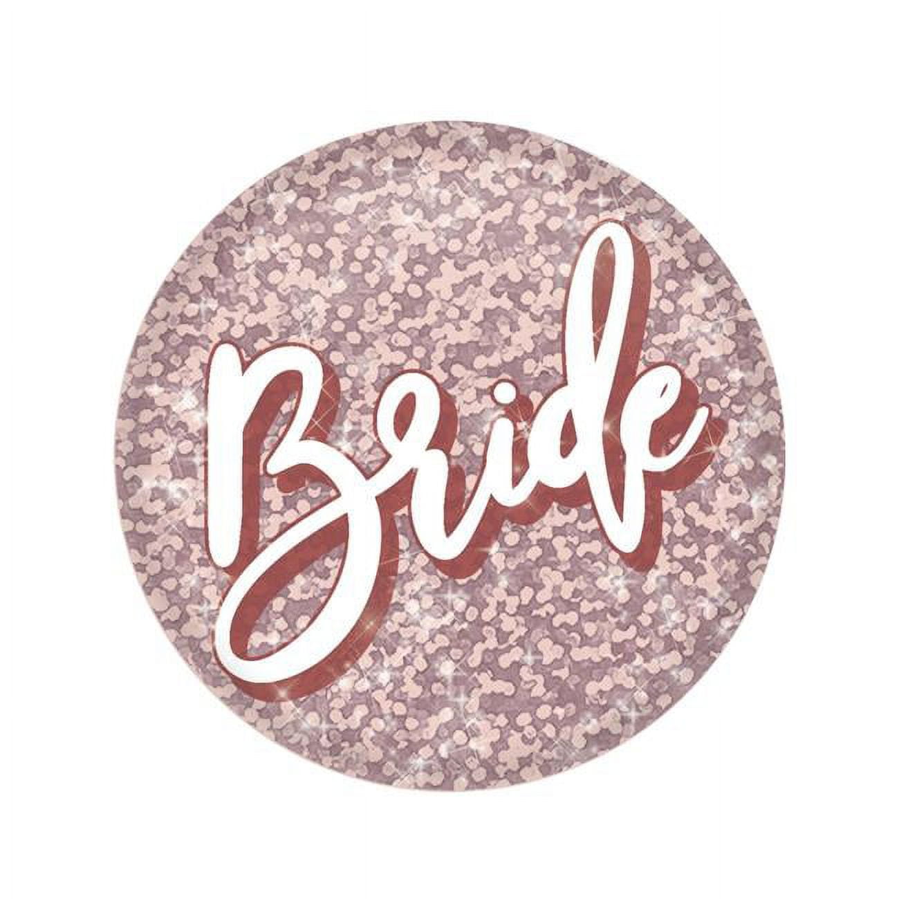 Picture of Beistle BT133 Bride Round Button