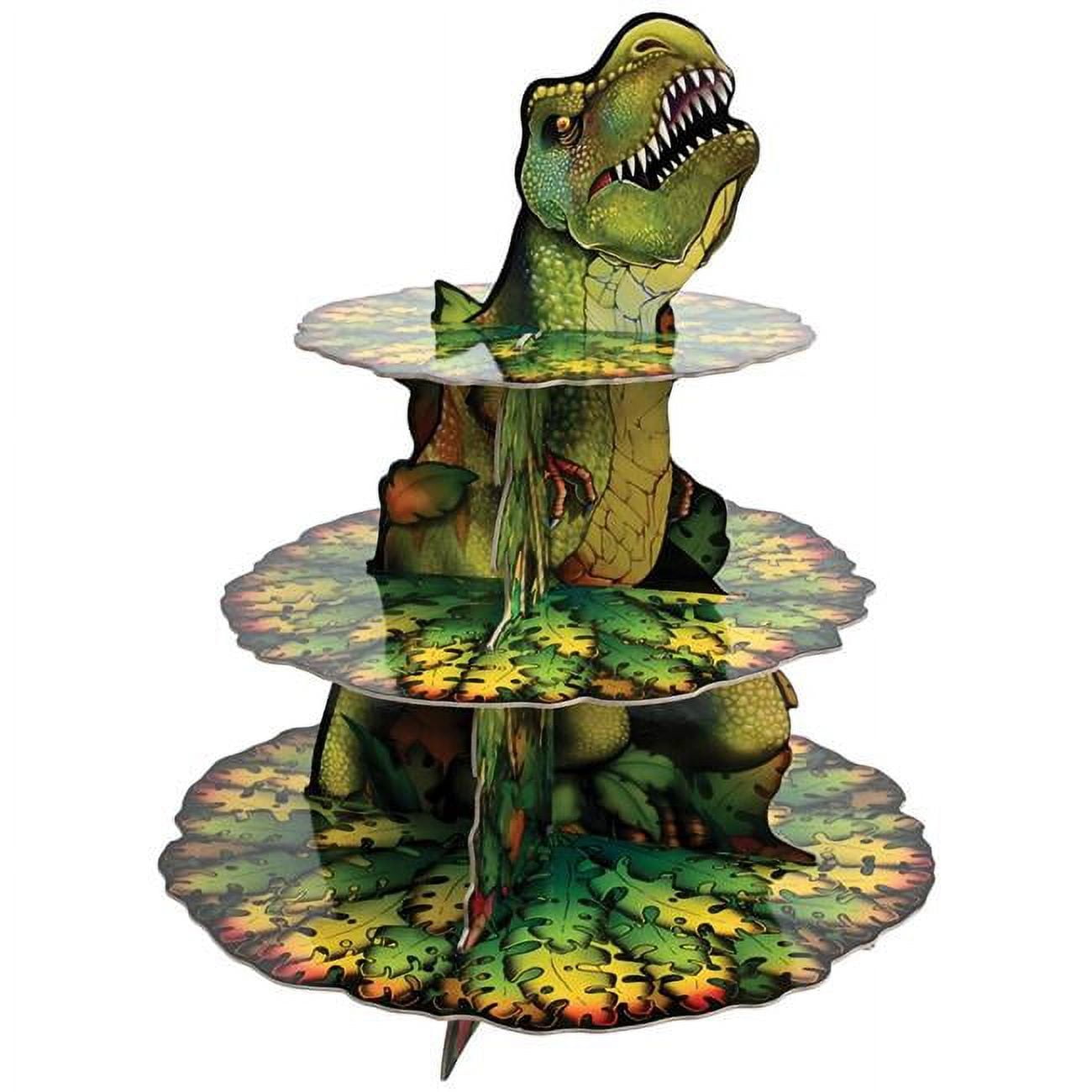 Picture of Beistle 53943 15 in. Dinosaur Cupcake Stand