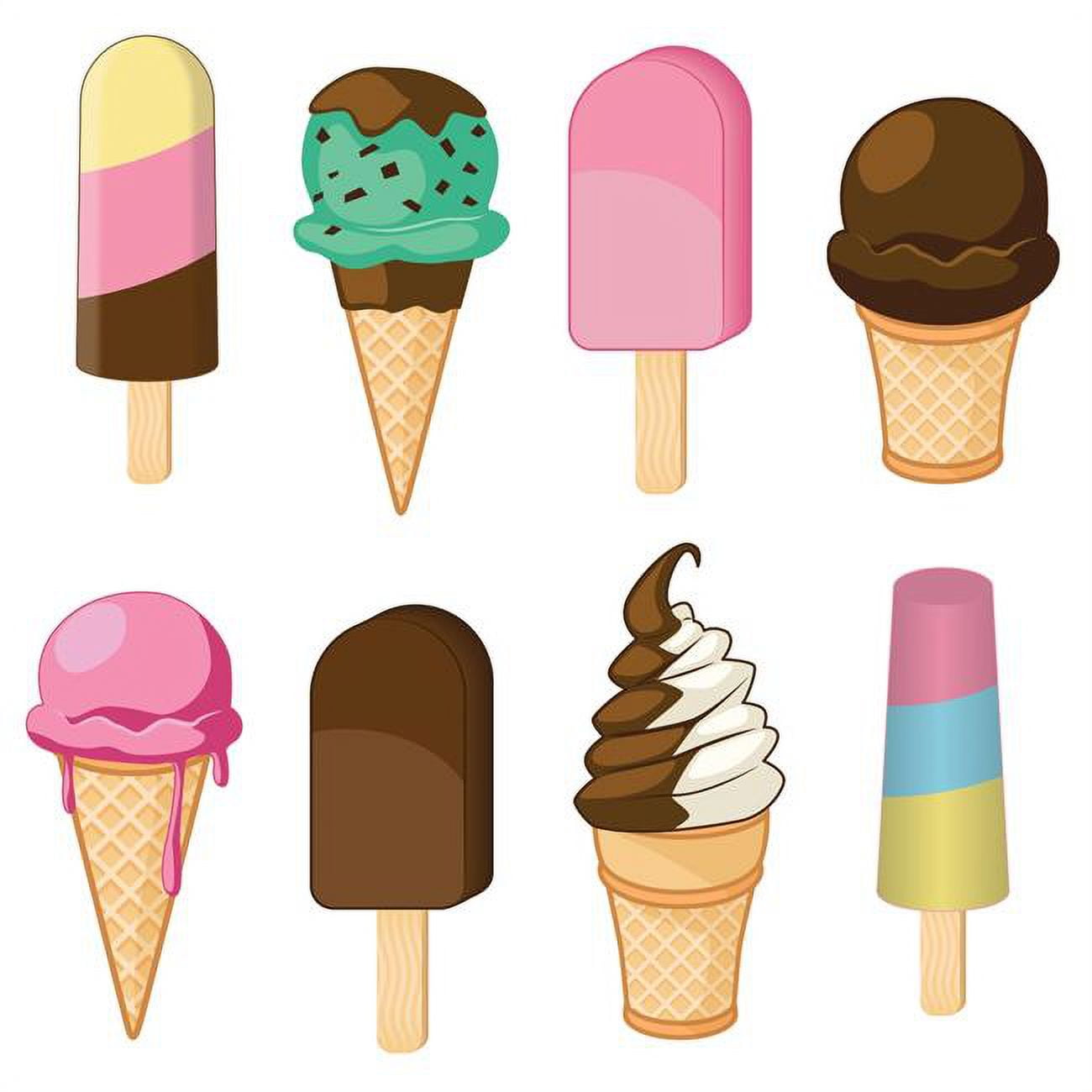 Picture of Beistle 53969 Ice Cream Cutouts