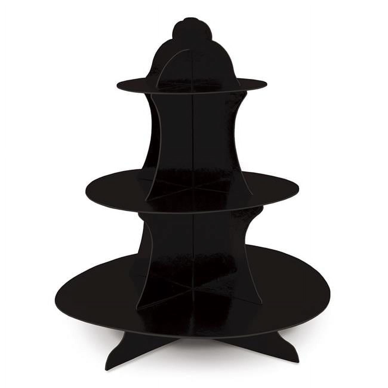 Picture of Beistle 59978-BK 13.5 in. Cupcake Stand, Black