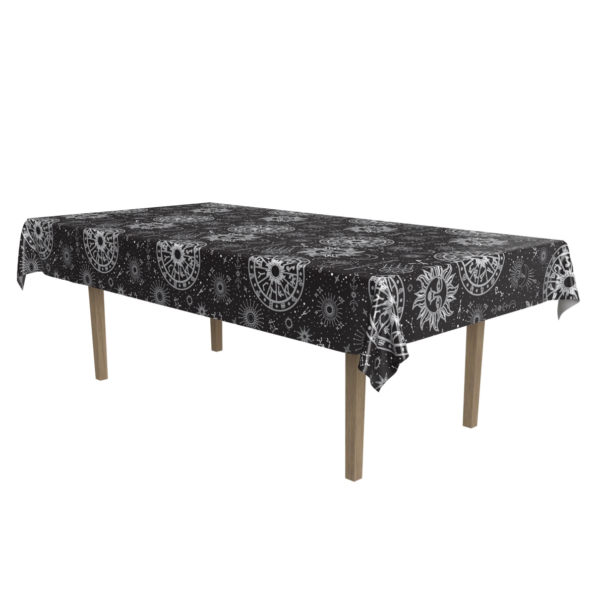 Picture of Beistle 56100 Metallic Celestial Tablecover